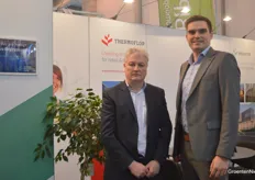 Steven Vervenne and Jan Akkermans with Deforche Construct represented the greenhouse builder at day 1 of IPM. The Belgian company is specialist in special projects like rooftop greenhouses. For the Dutch, North-German and Danish sector they were looking for a sales representative.
